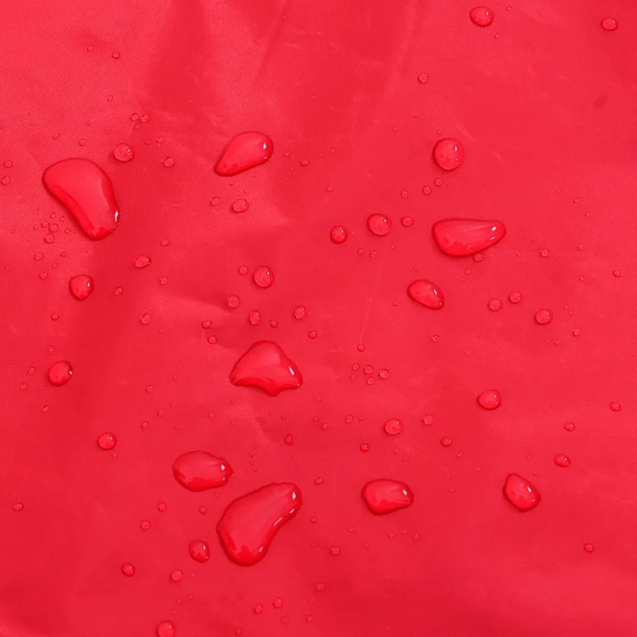Imperméable pour chien avec bandes réfléchissantes polyester rouge taille L - 9