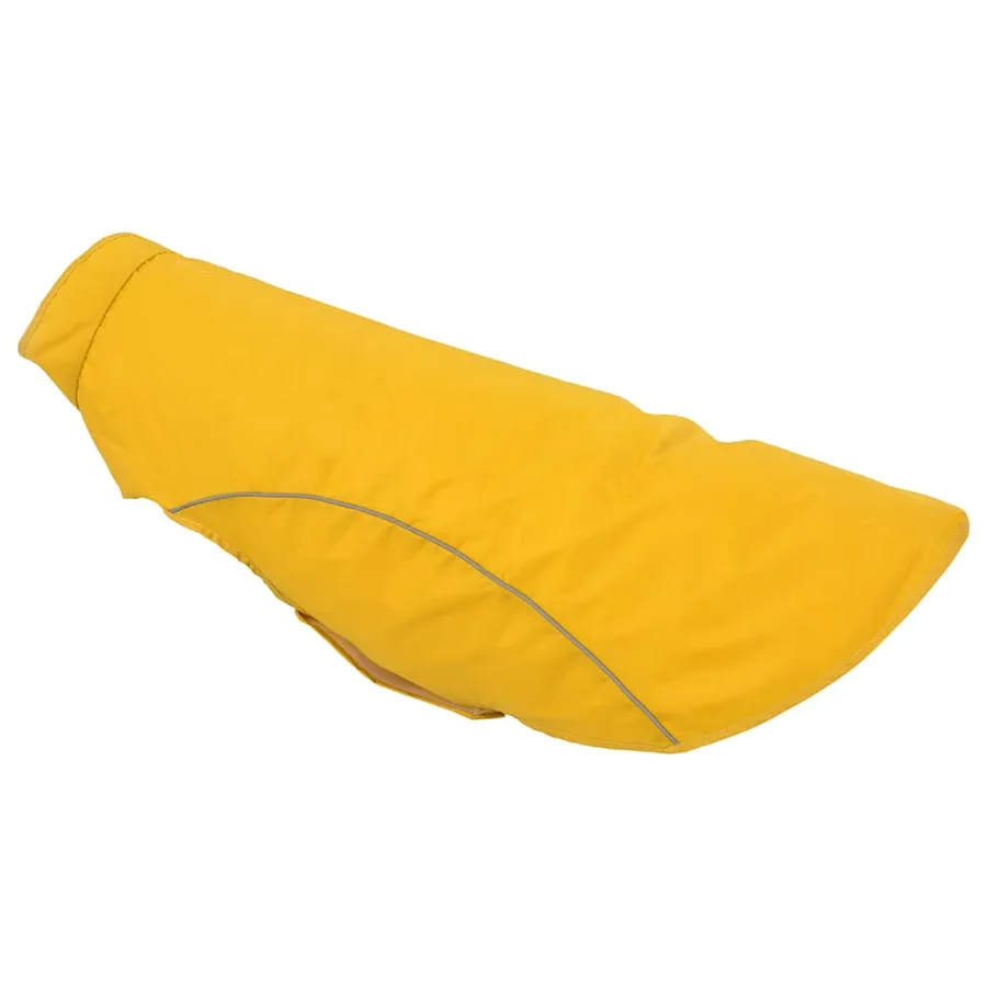 Imperméable pour chien avec bandes réfléchissantes en polyester jaune taille 4XL - 8