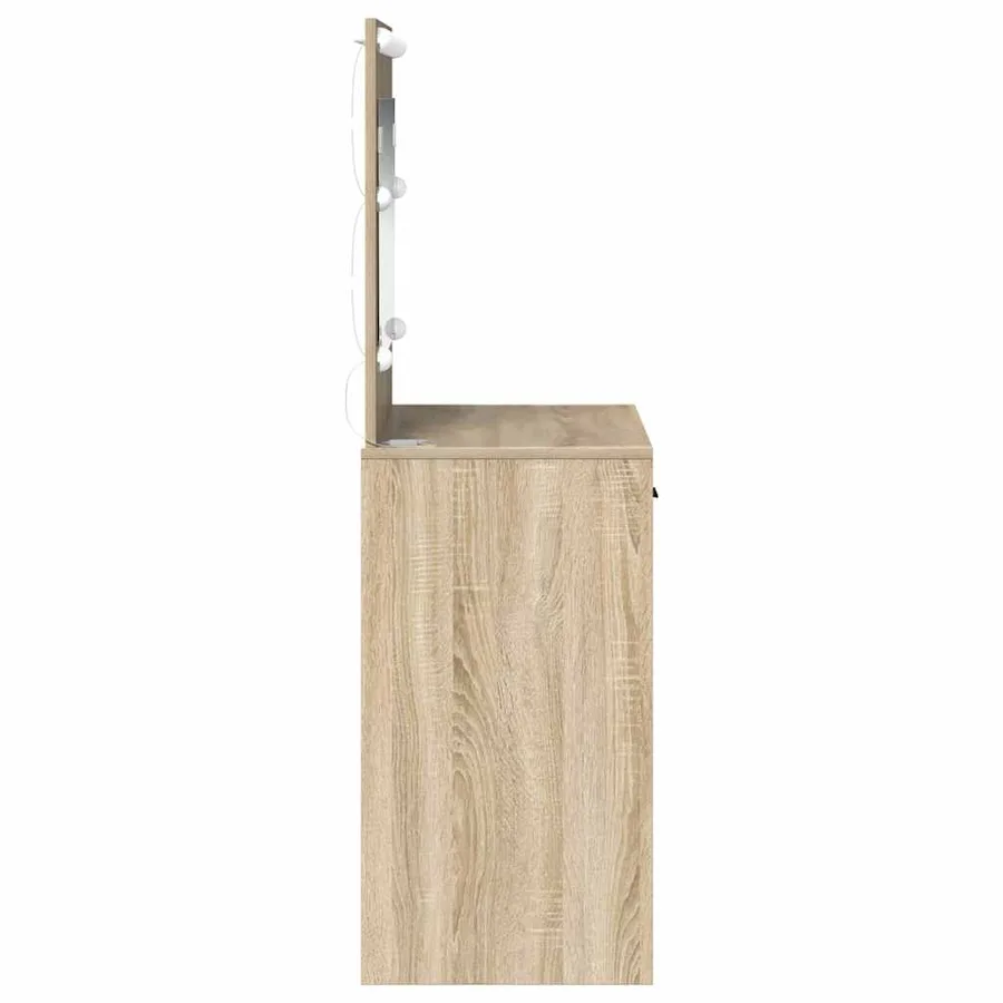 Table de Toilette avec tiroir Chêne Sonoma 78,5 x 41 x 135 cm - 6
