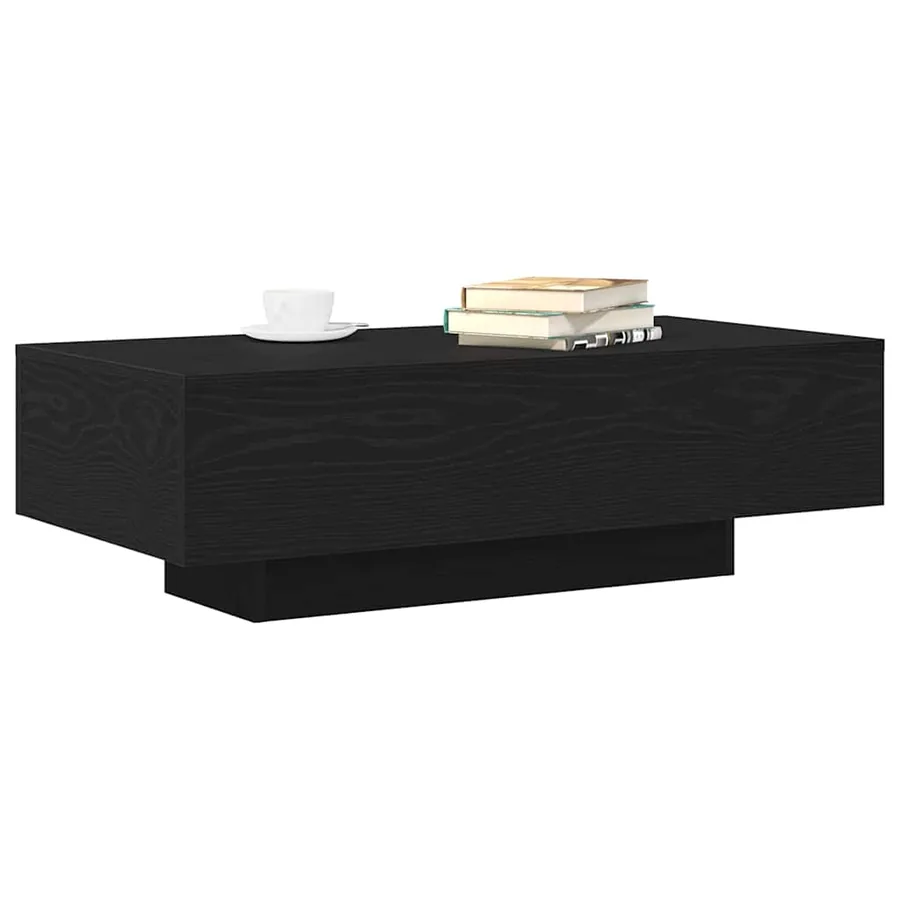 Table basse Chêne noir 100 x 49,5 x 31 cm Bois d'ingénierie - 3