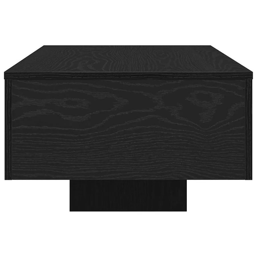 Table basse Chêne noir 100 x 49,5 x 31 cm Bois d'ingénierie - 7