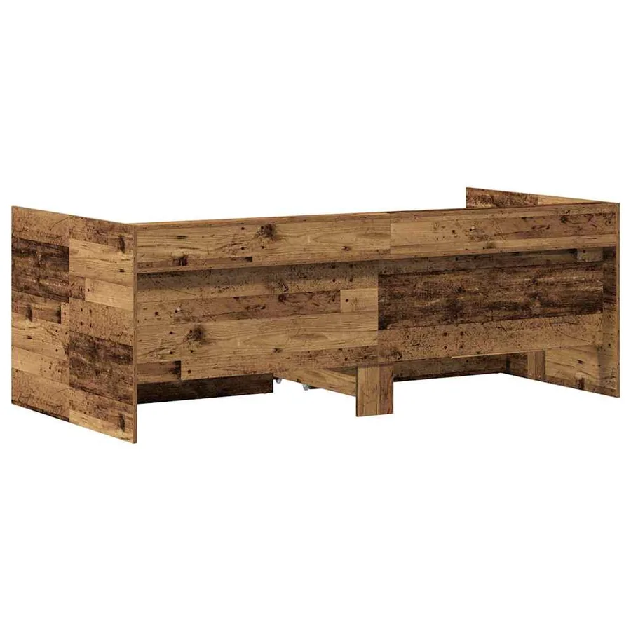 Lit d'appoint Bois Ancien 75 x 190 cm Bois d'ingénierie - 6