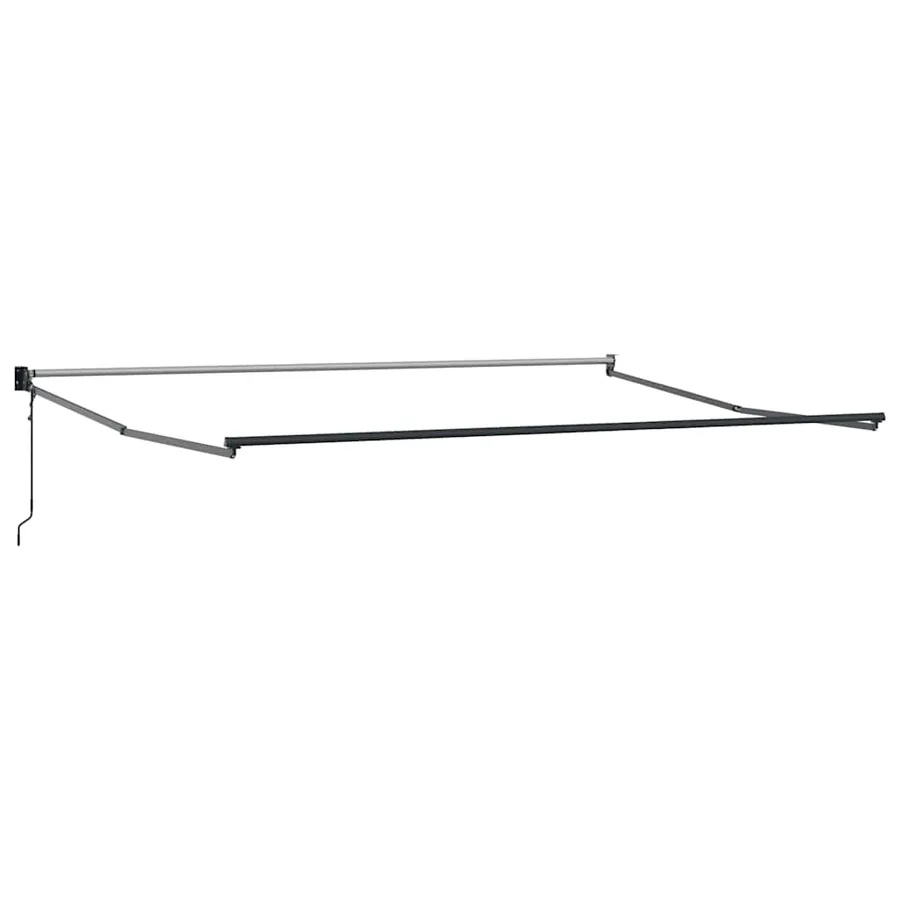 Auvent rétractable automatique marron 500x300 cm - 5