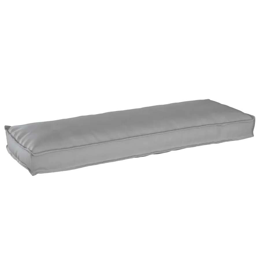Set de coussins de palette 2 pcs Gris 120 x 40 x 8 cm - 2