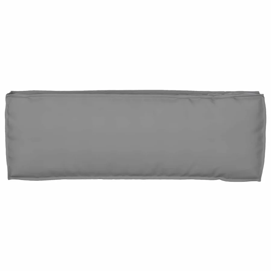 Set de coussins de palette 2 pcs Gris 120 x 40 x 8 cm - 5