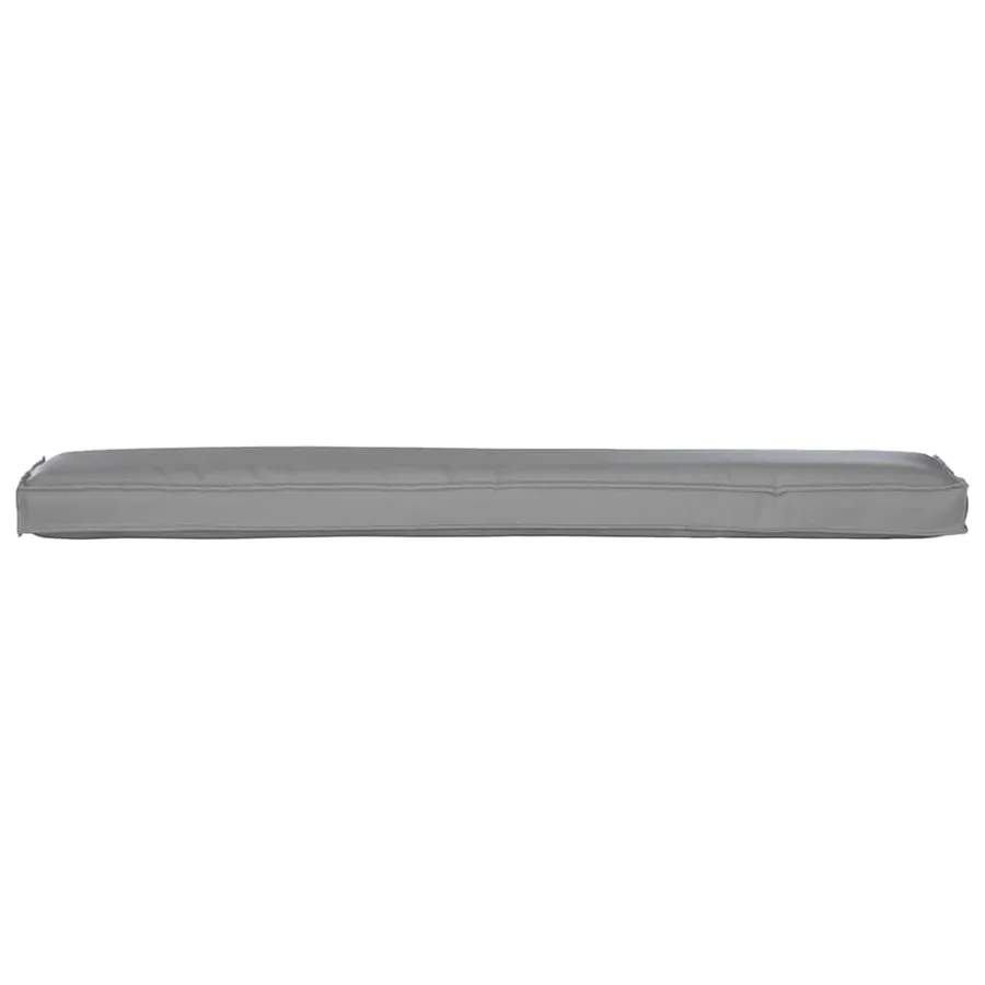 Set de coussins de palette 2 pcs Gris 200 x 40 x 8 cm - 7