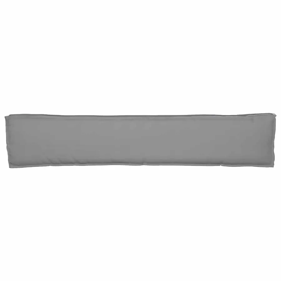Set de coussins de palette 2 pcs Gris 200 x 40 x 8 cm - 9
