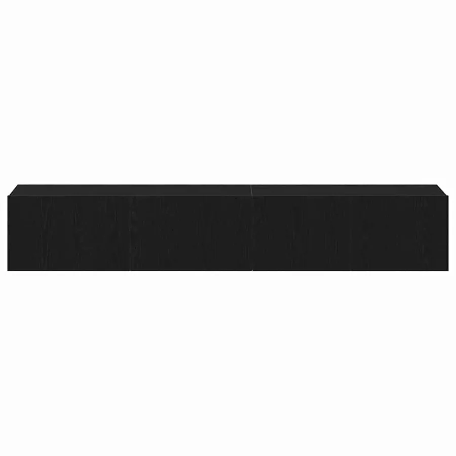 Ensemble meuble TV 2 pcs Chêne noir Bois d'ingénierie - 5