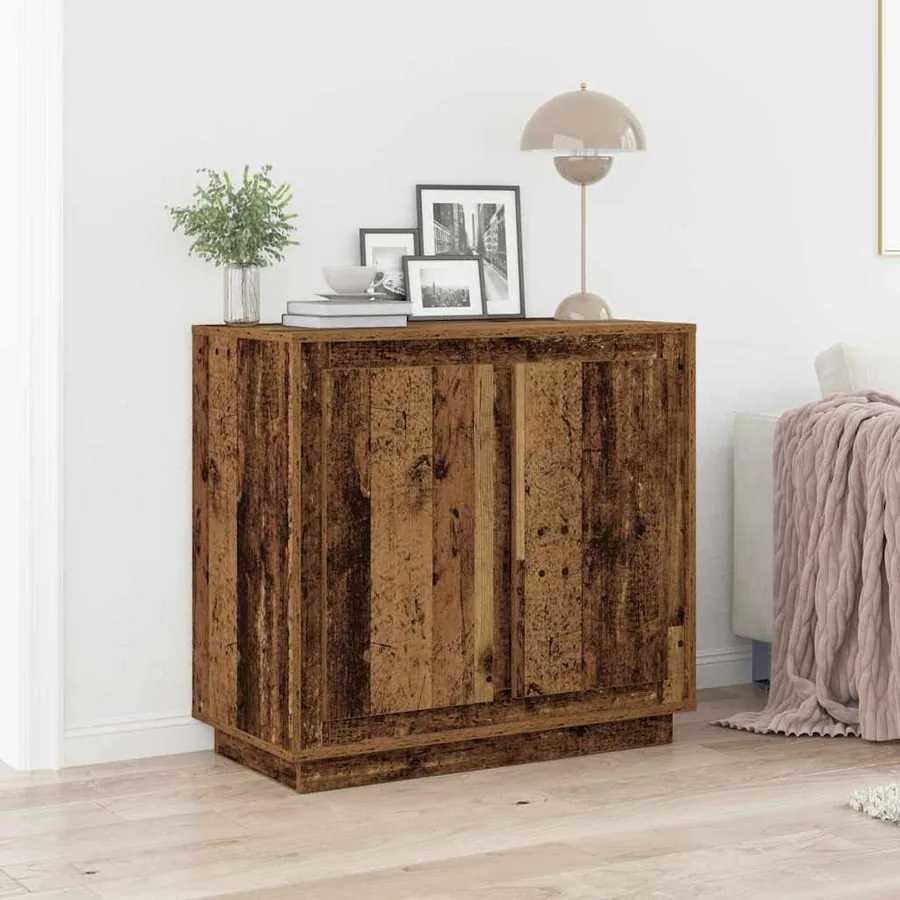 Buffet Bois ancien 80 x 40 x 75 cm Bois d'ingénierie