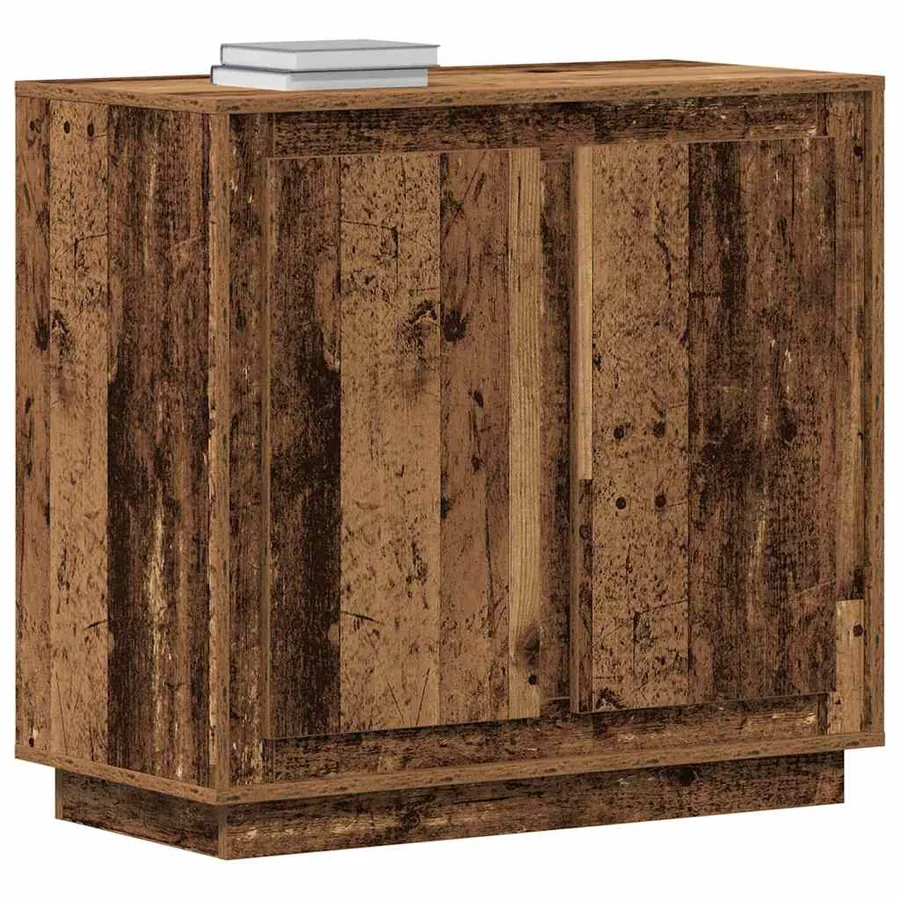 Buffet Bois ancien 80 x 40 x 75 cm Bois d'ingénierie - 3
