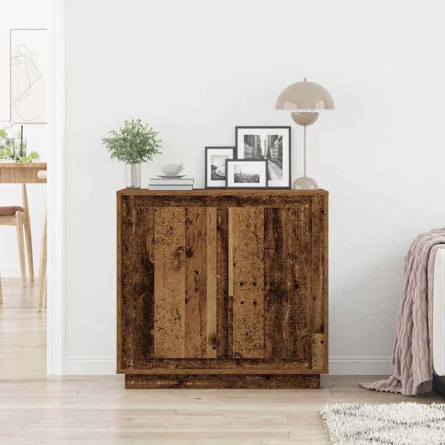 Buffet Bois ancien 80 x 40 x 75 cm Bois d'ingénierie - 4