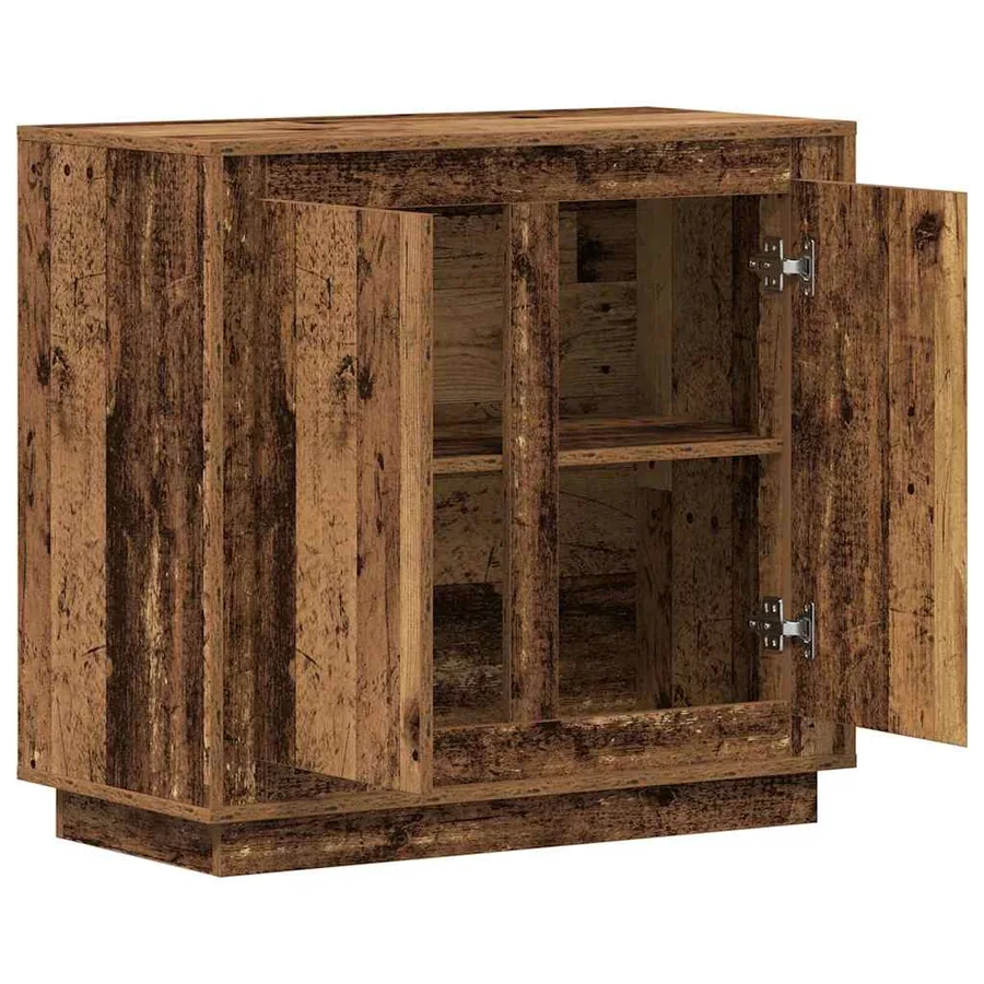 Buffet Bois ancien 80 x 40 x 75 cm Bois d'ingénierie - 5