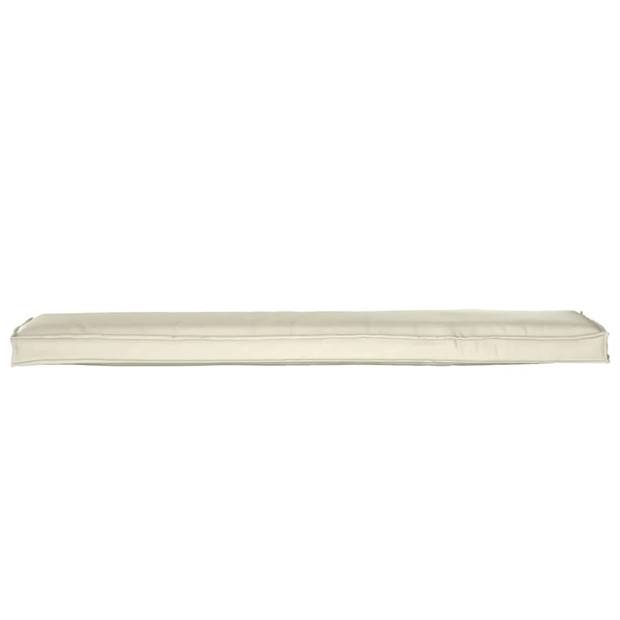 Set de coussins de palette 2 pcs Crème 180 x 40 x 8 cm - 7