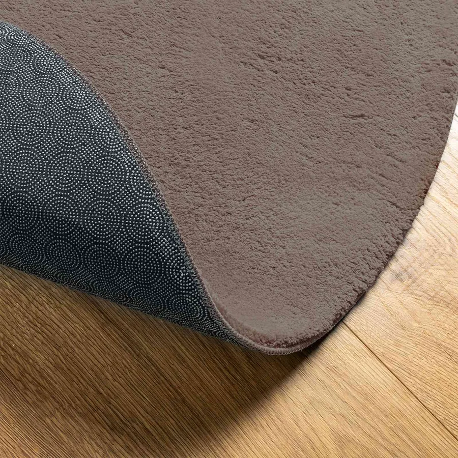 Tapis de surface HUARTE Couleur sable 140 x 200 cm Polyester - 5