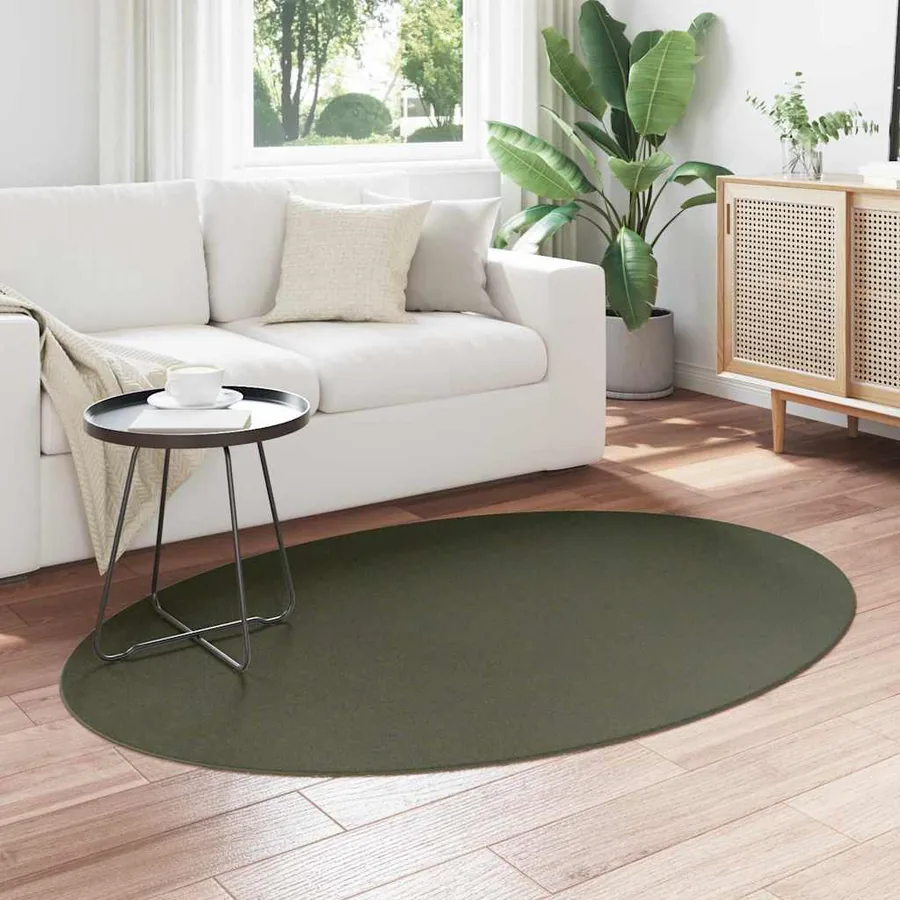 Tapis de surface HUARTE Vert forêt 170 x 120 cm 100% Polyester - 3