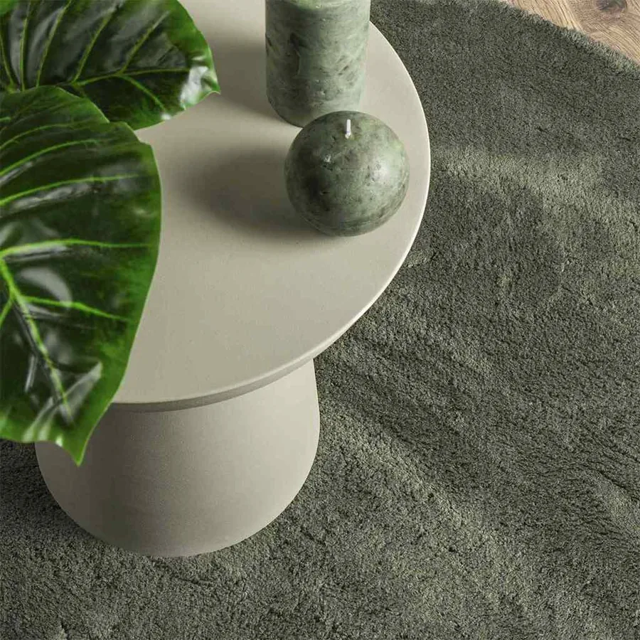 Tapis de surface HUARTE Vert forêt 100 x 200 cm Polyester - 6