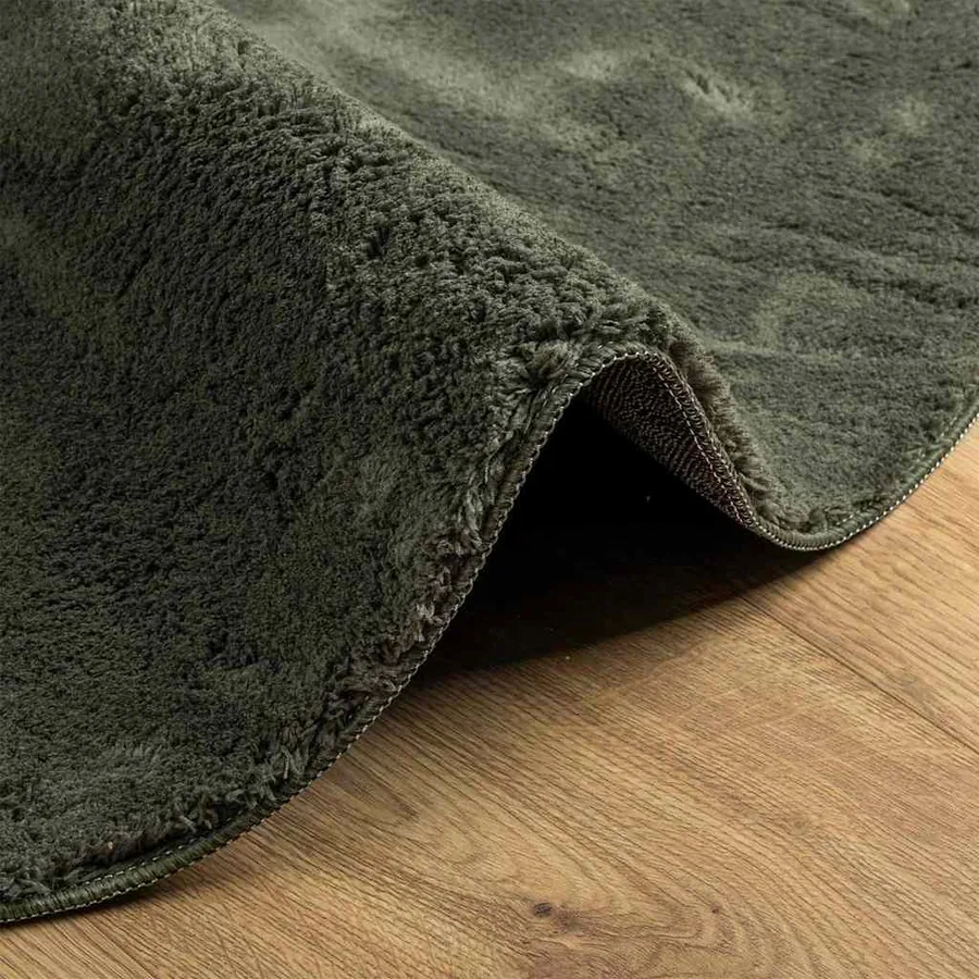 Tapis de surface HUARTE Vert forêt 100 x 200 cm Polyester - 7