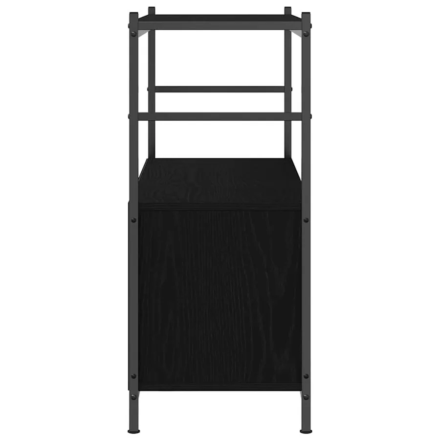 Étagère Chêne noir 80 x 30 x 78.5 cm Bois d'ingénierie - 7