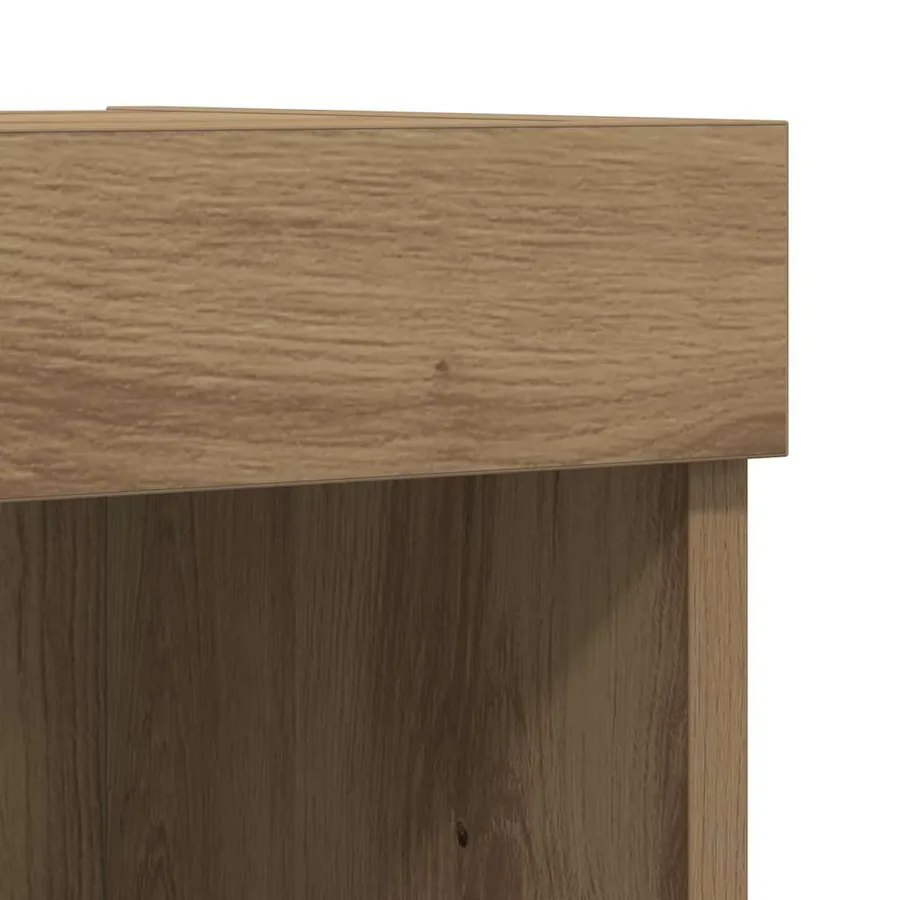 Ensemble meuble TV 80 x 30 x 30 cm chêne artisanal - 12