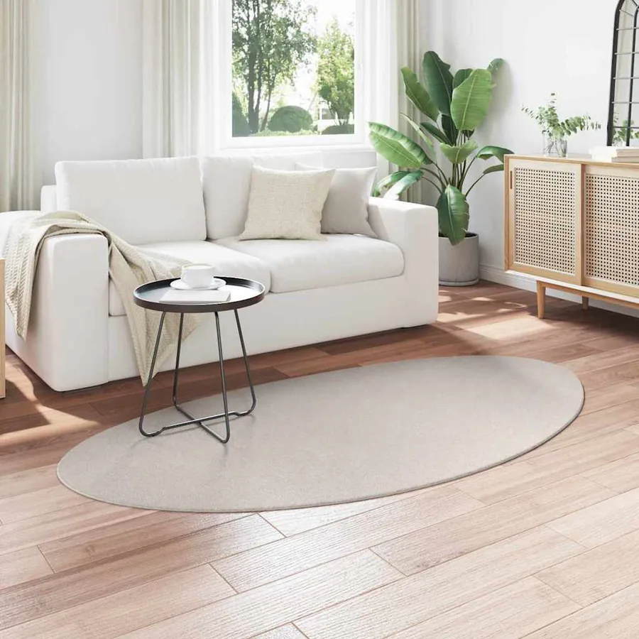 Tapis de surface HUARTE Couleur sable 100 x 200 cm Polyester - 3
