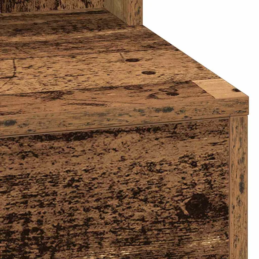 Table de Toilette avec étagère Bois ancien 75,5 x 41 x 135 cm - 7