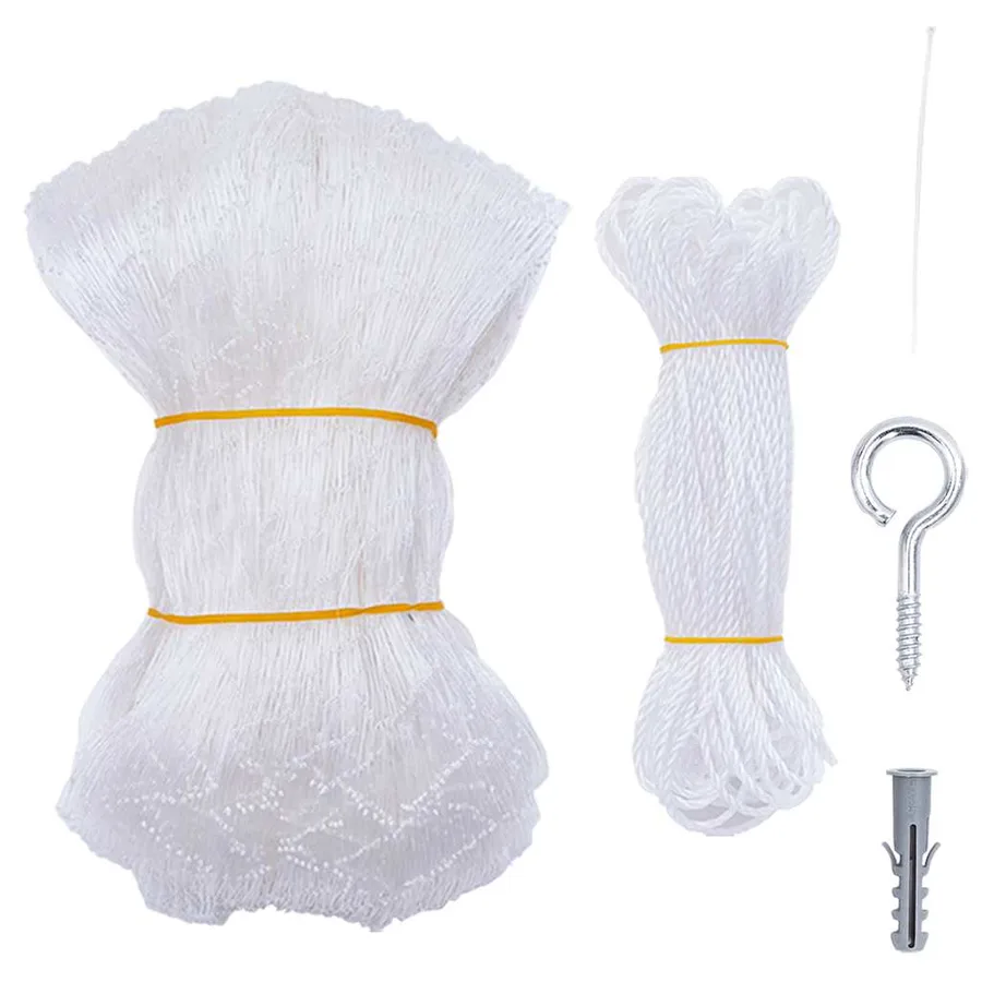 Filet pour chat transparent en nylon 3x2 m - 3