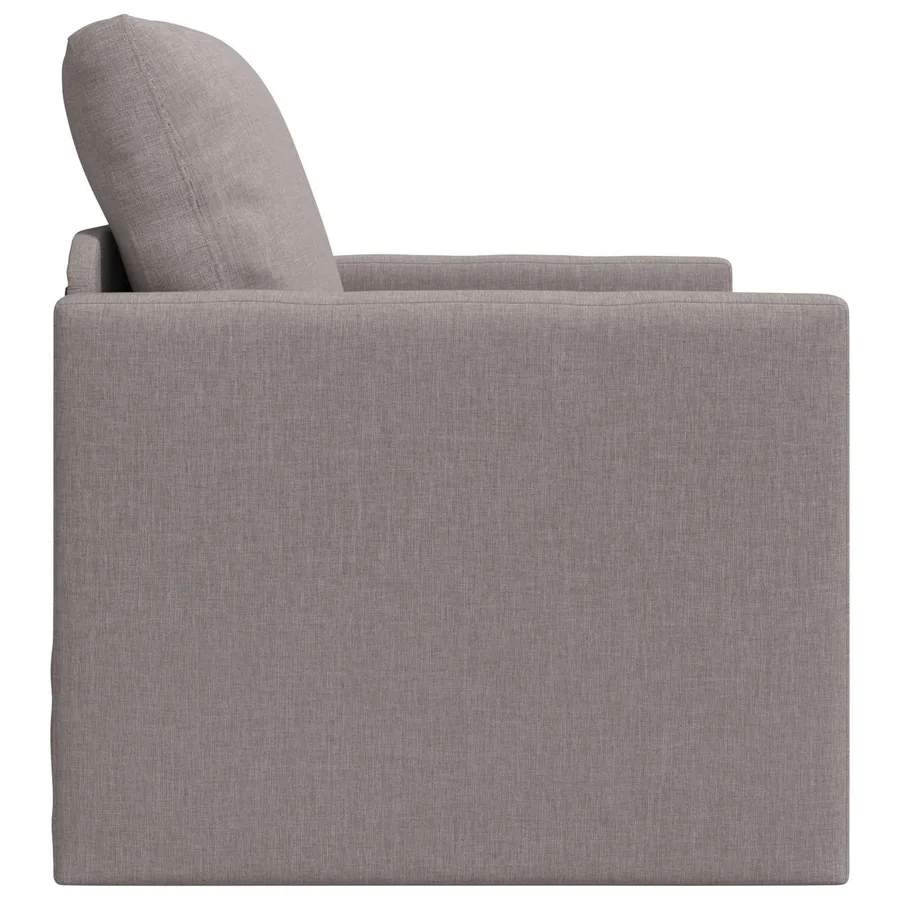 Canapé-Lit Taupe 74 x 77 x 81 cm tissu - 6