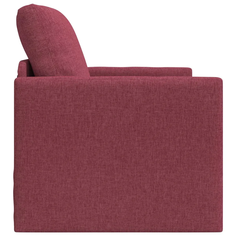 Canapé-Lit Bordeaux 74 x 77 x 81 cm tissu - 6
