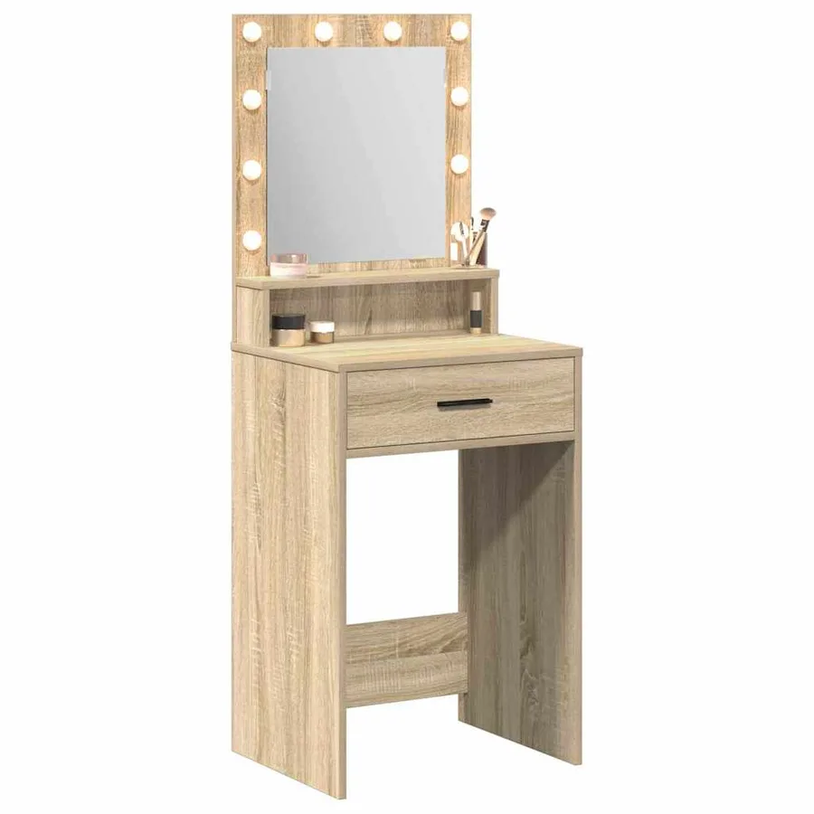 Table de Toilette avec tiroir Chêne Sonoma 50 x 41 x 135 cm - 3