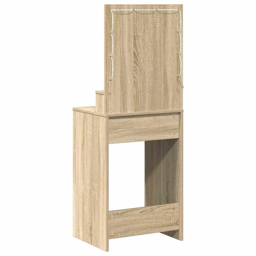 Table de Toilette avec tiroir Chêne Sonoma 50 x 41 x 135 cm - 7