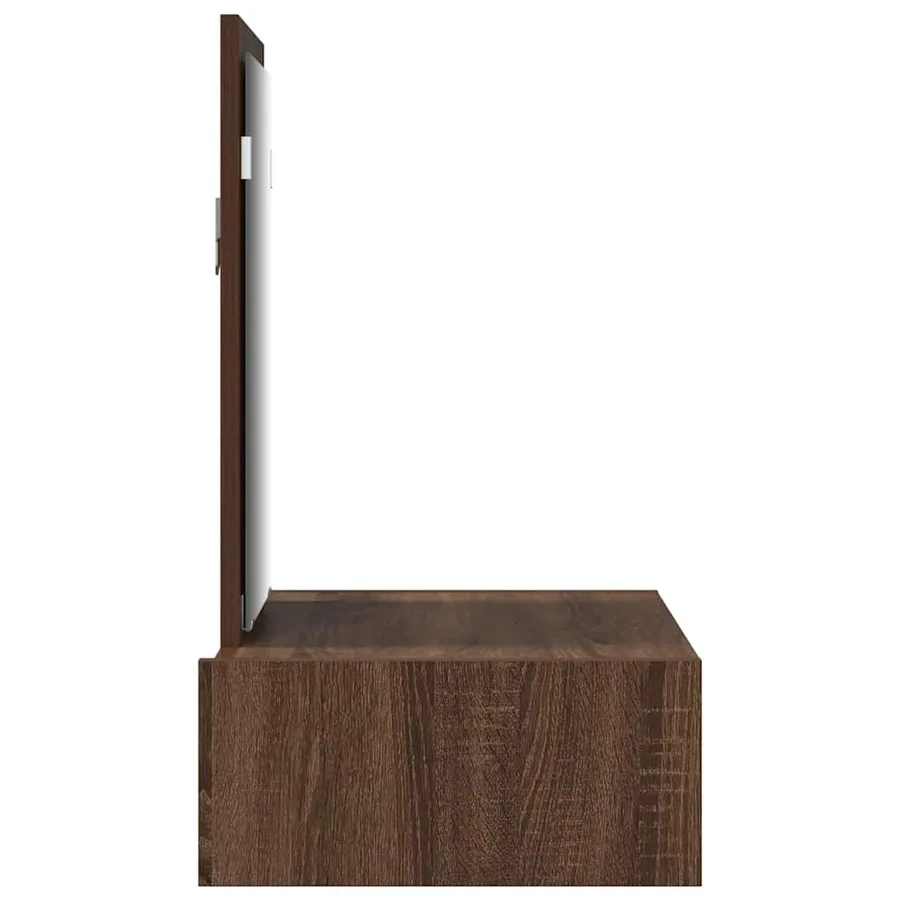 Table de Toilette Marron 60 x 40 x 70 cm Bois d'ingénierie - 7
