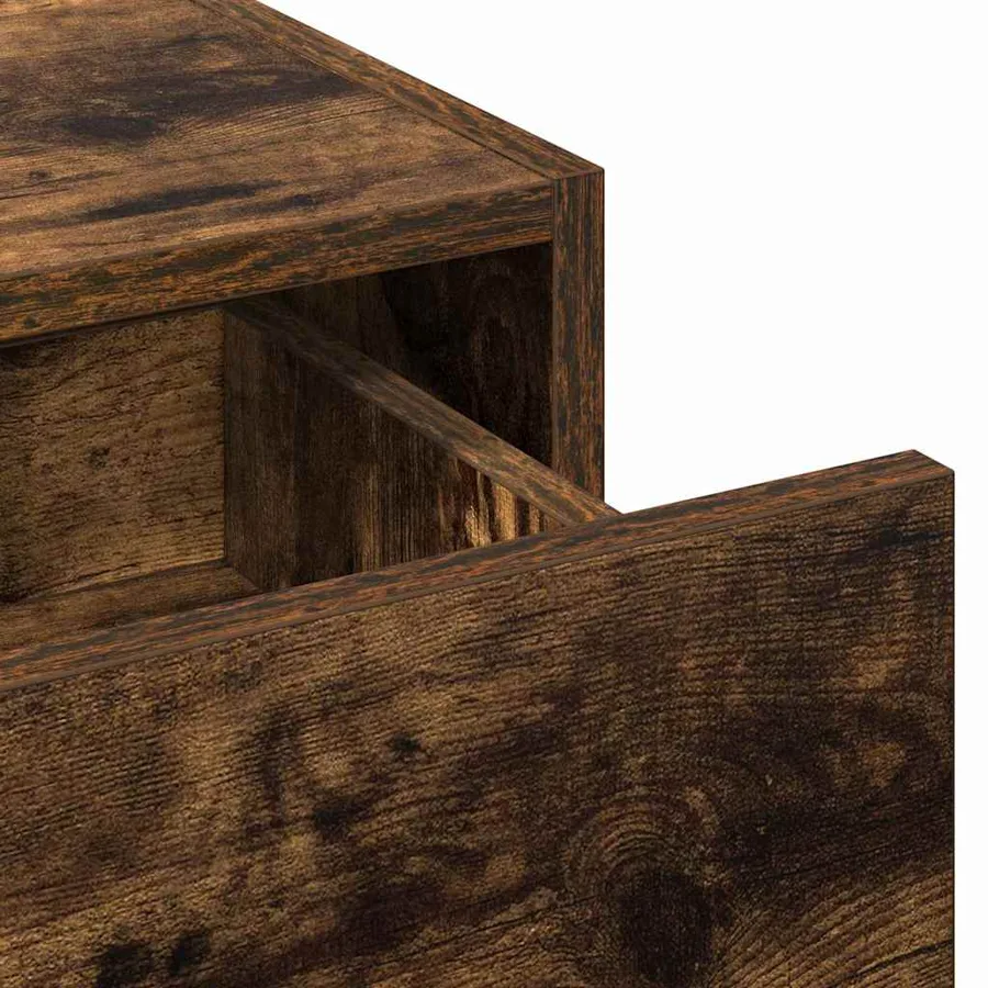 Table de Toilette Marron 60 x 40 x 70 cm Bois d'ingénierie - 9