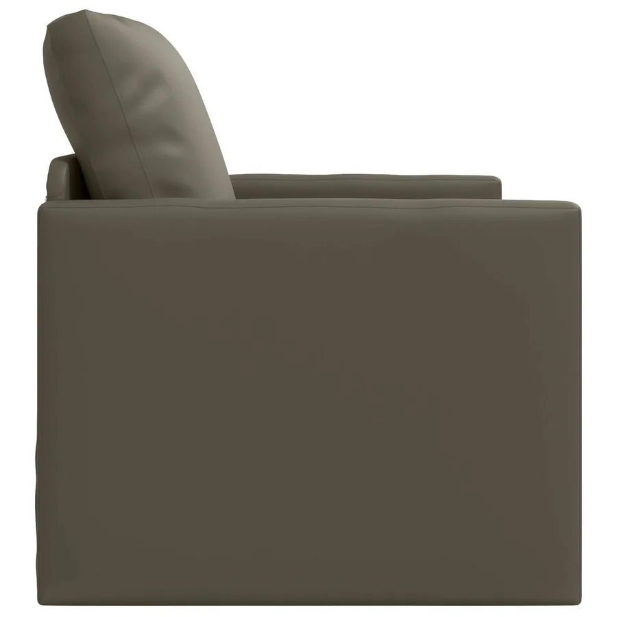 Canapé-Lit 60cm Gris Simili cuir - 6