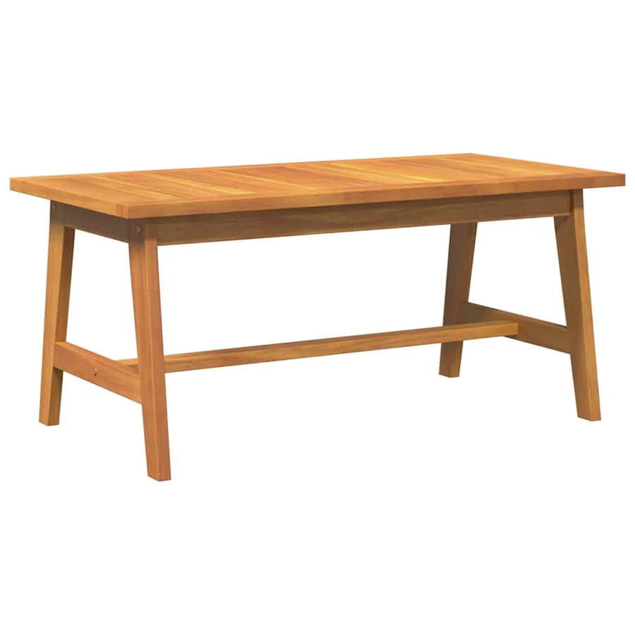 Ensemble bistrot avec coussin 5 pcs Marron Bois d'Acacia Massif - 6
