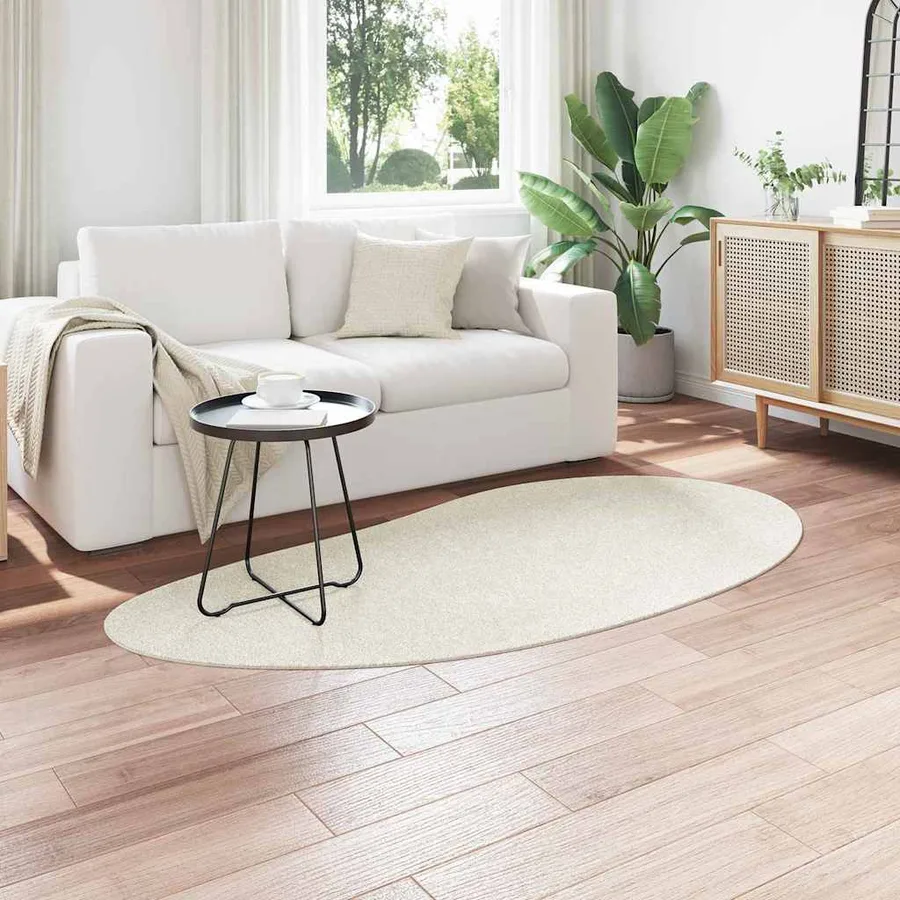Tapis de surface HUARTE Crème 100 x 200 cm Polyester - 3