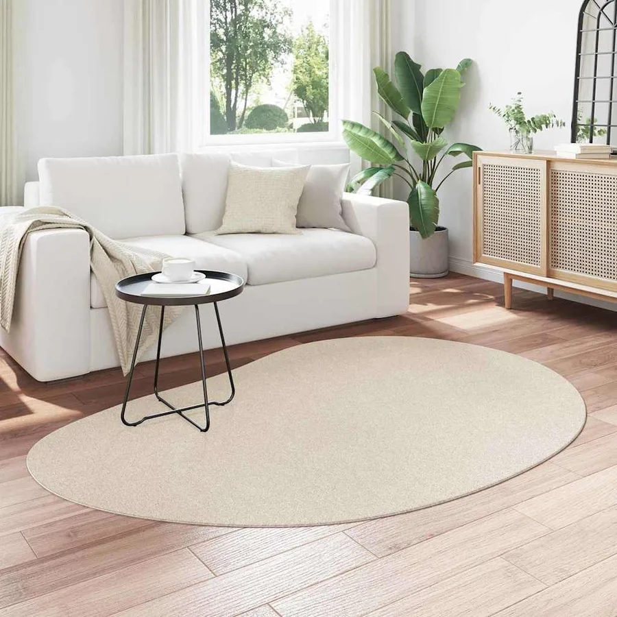 Tapis de surface HUARTE Beige 140 x 200 cm Polyester - 3