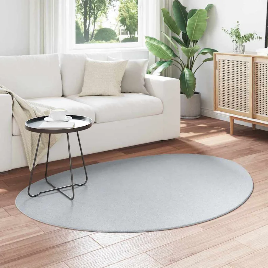 Tapis de surface HUARTE Gris 120 x 170 cm Polyester - 3