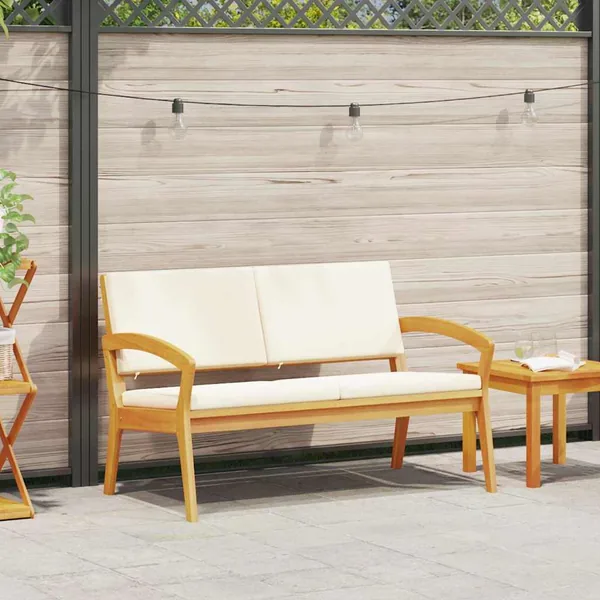Banc de jardin Huile Naturelle Bois d'Acacia Massif