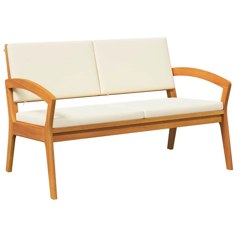 Banc de jardin Huile Naturelle Bois d'Acacia Massif - 2
