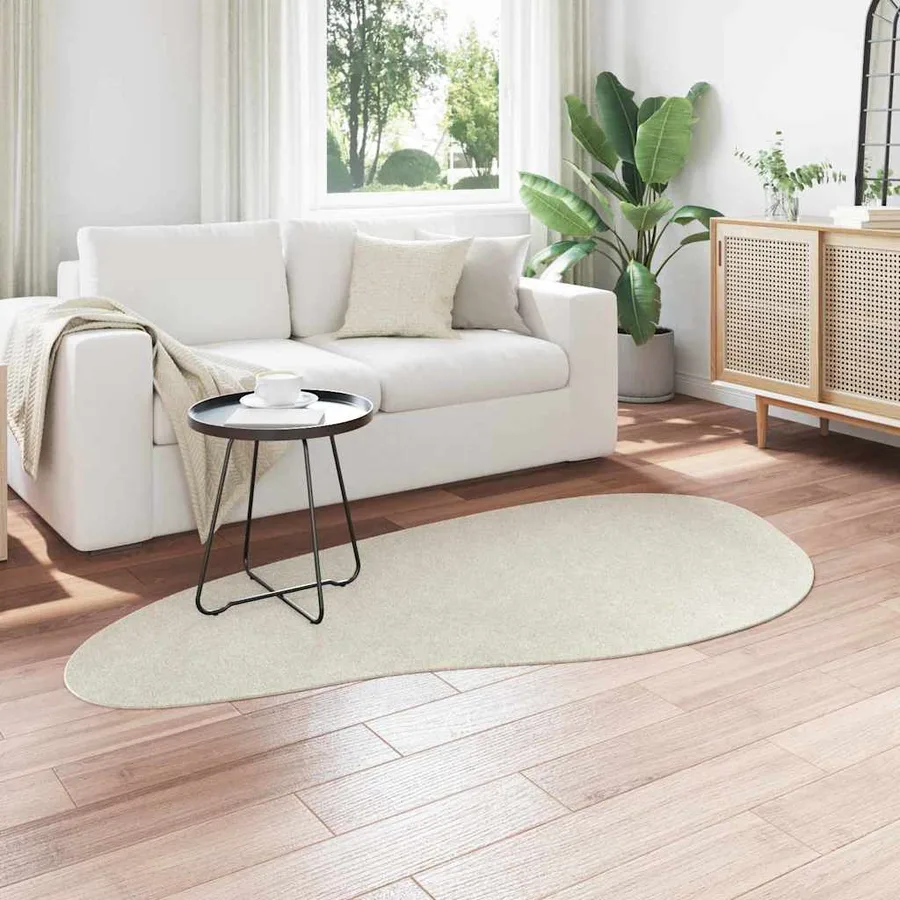 Tapis de surface HUARTE Crème 100 x 200 cm Polyester - 3