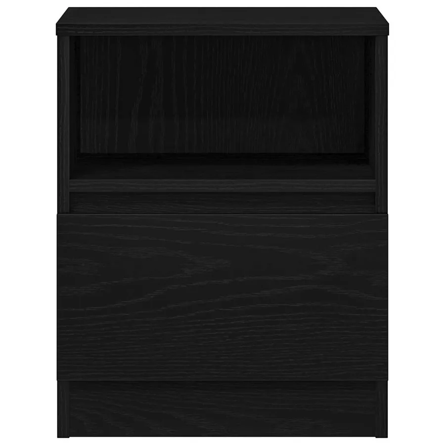Cabinet de chevet Chêne noir 40 x 40 x 50 cm Bois d'ingénierie - 6