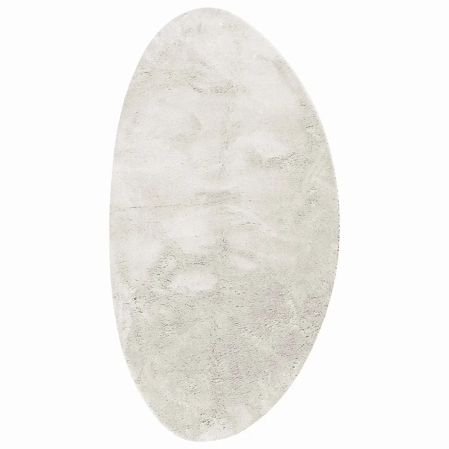 Tapis de surface HUARTE Crème 100 x 200 cm Polyester - 2