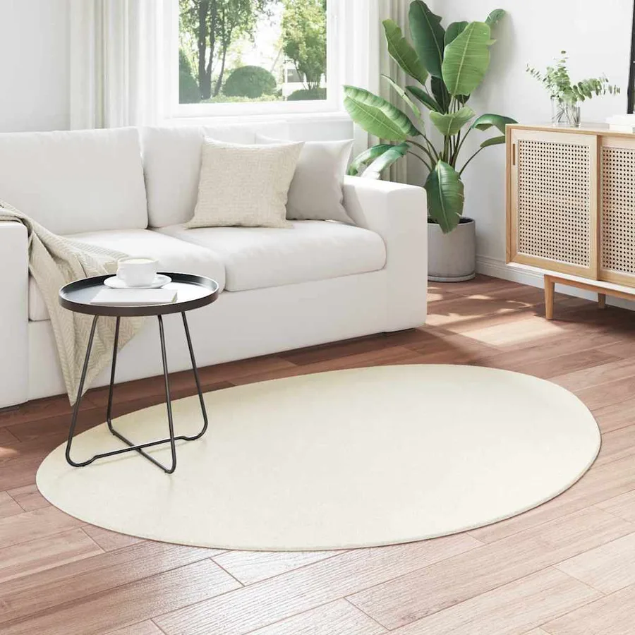 Tapis de surface HUARTE Crème 100 x 200 cm Polyester - 3