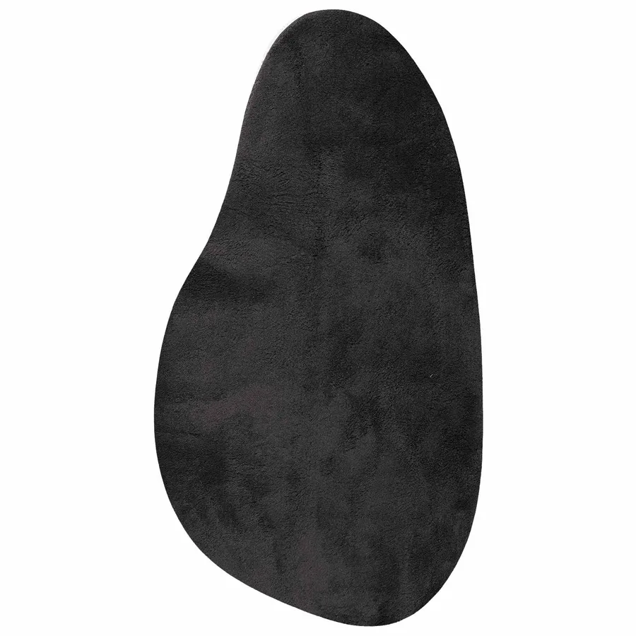 Tapis de surface HUARTE Noir 100 x 200 cm Polyester - 2