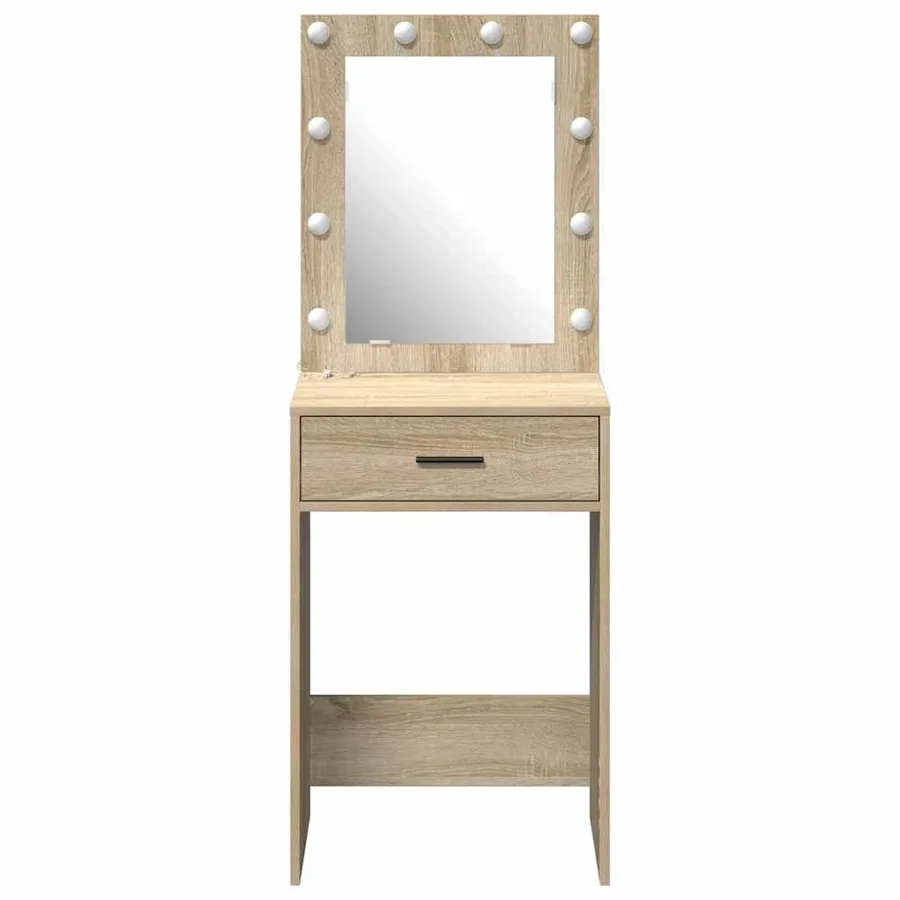 Table de Toilette avec tiroir Chêne Sonoma 50 x 41 x 135 cm - 5