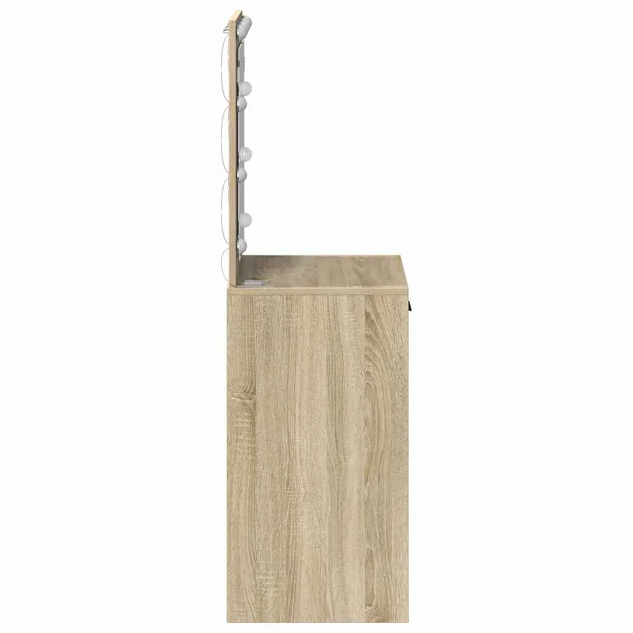 Table de Toilette avec tiroir Chêne Sonoma 50 x 41 x 135 cm - 6