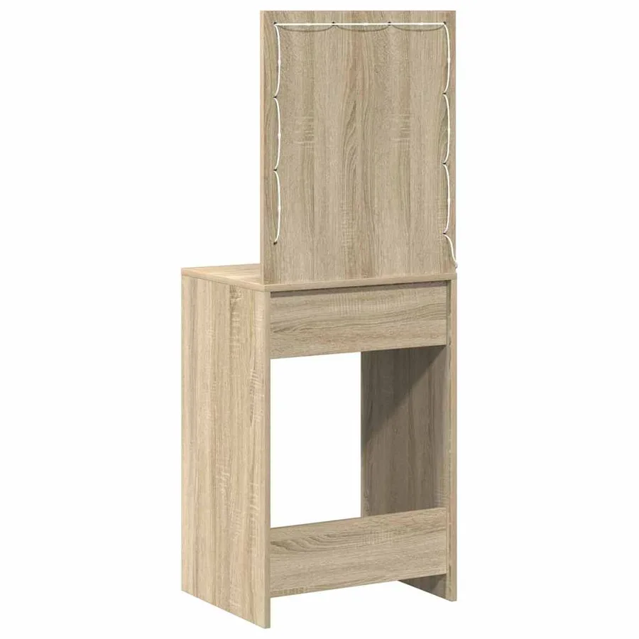 Table de Toilette avec tiroir Chêne Sonoma 50 x 41 x 135 cm - 7