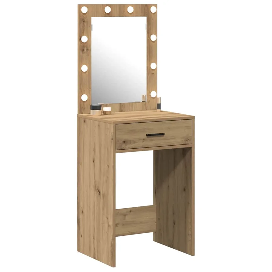 Table de Toilette Chêne artisanal 50 x 41 x 135 cm - 3