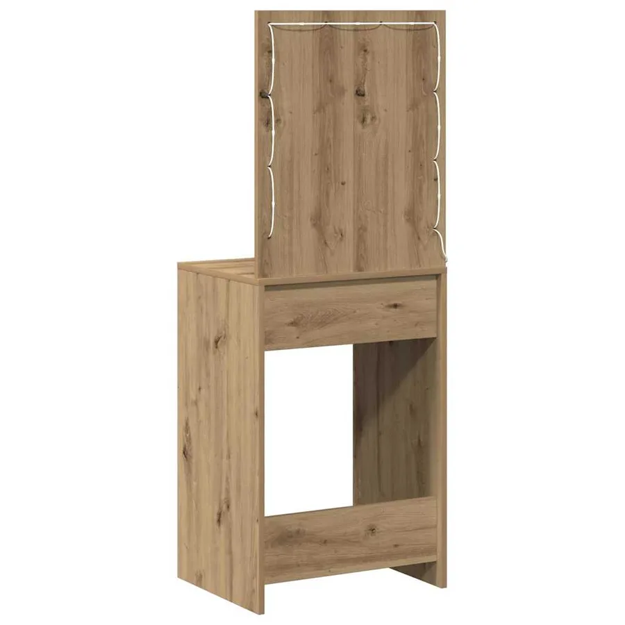 Table de Toilette Chêne artisanal 50 x 41 x 135 cm - 7