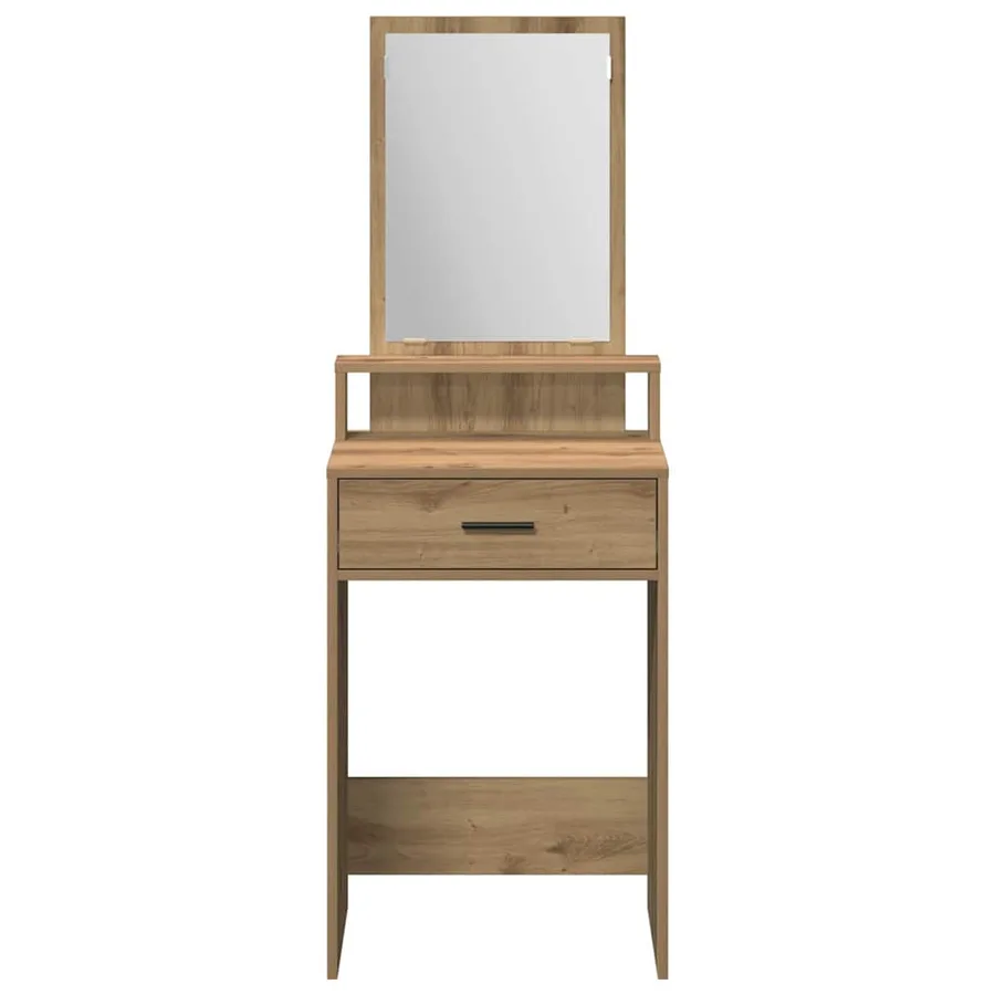Table de Toilette Chêne artisanal 50 x 41 x 140 cm - 6